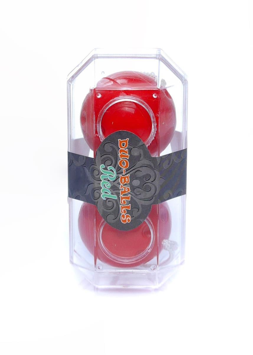 Bile Geisha Duo Balls roșii 21 cm EasyLove