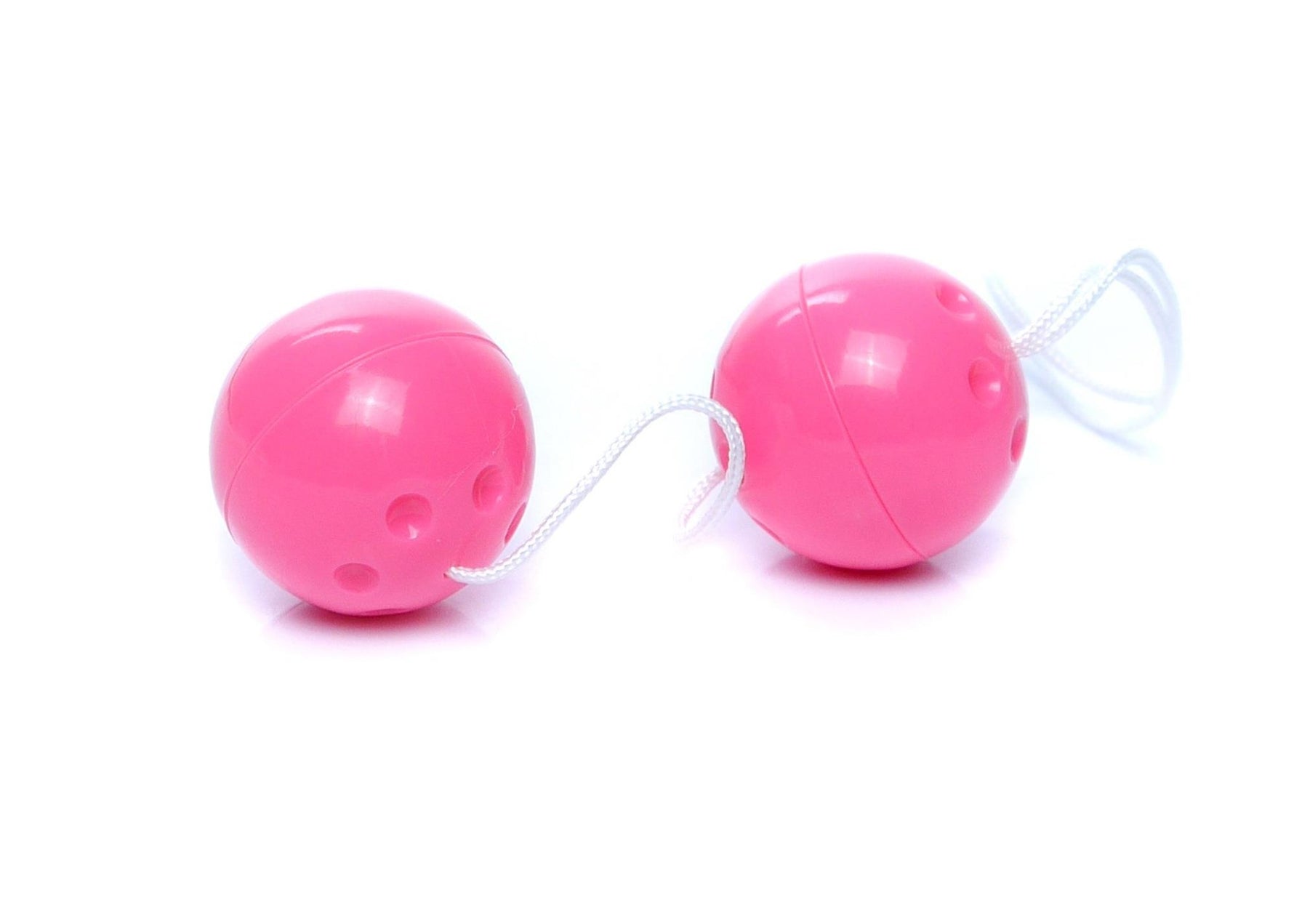 Bile de gheișă discrete duo Seria B EasyLove roz 21 cm