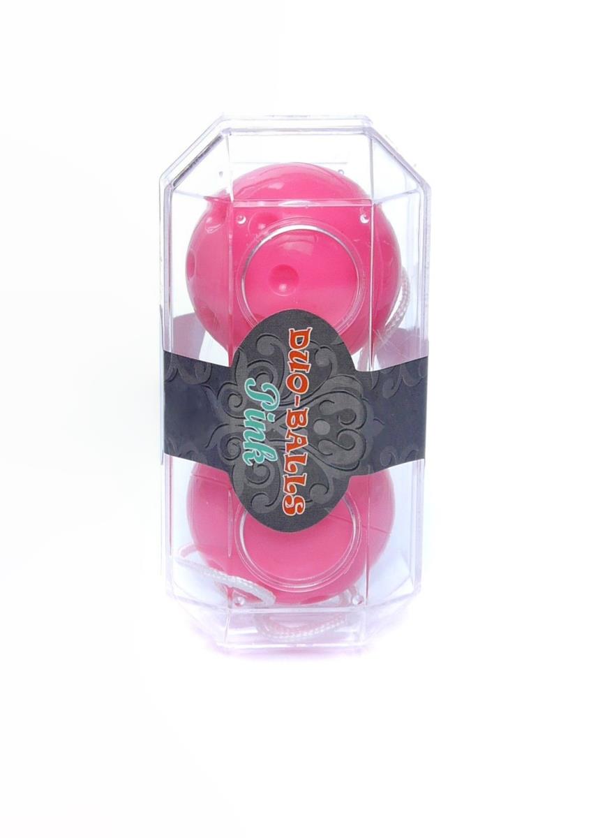 Bile de gheișă discrete duo Seria B EasyLove roz 21 cm