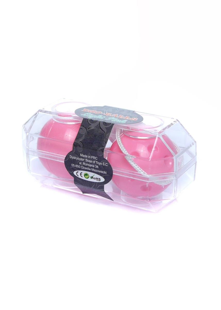 Bile Geisha Duo Balls EasyLove roz deschis 21 cm