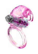 Inel vibrant Rabbit EasyLove roz