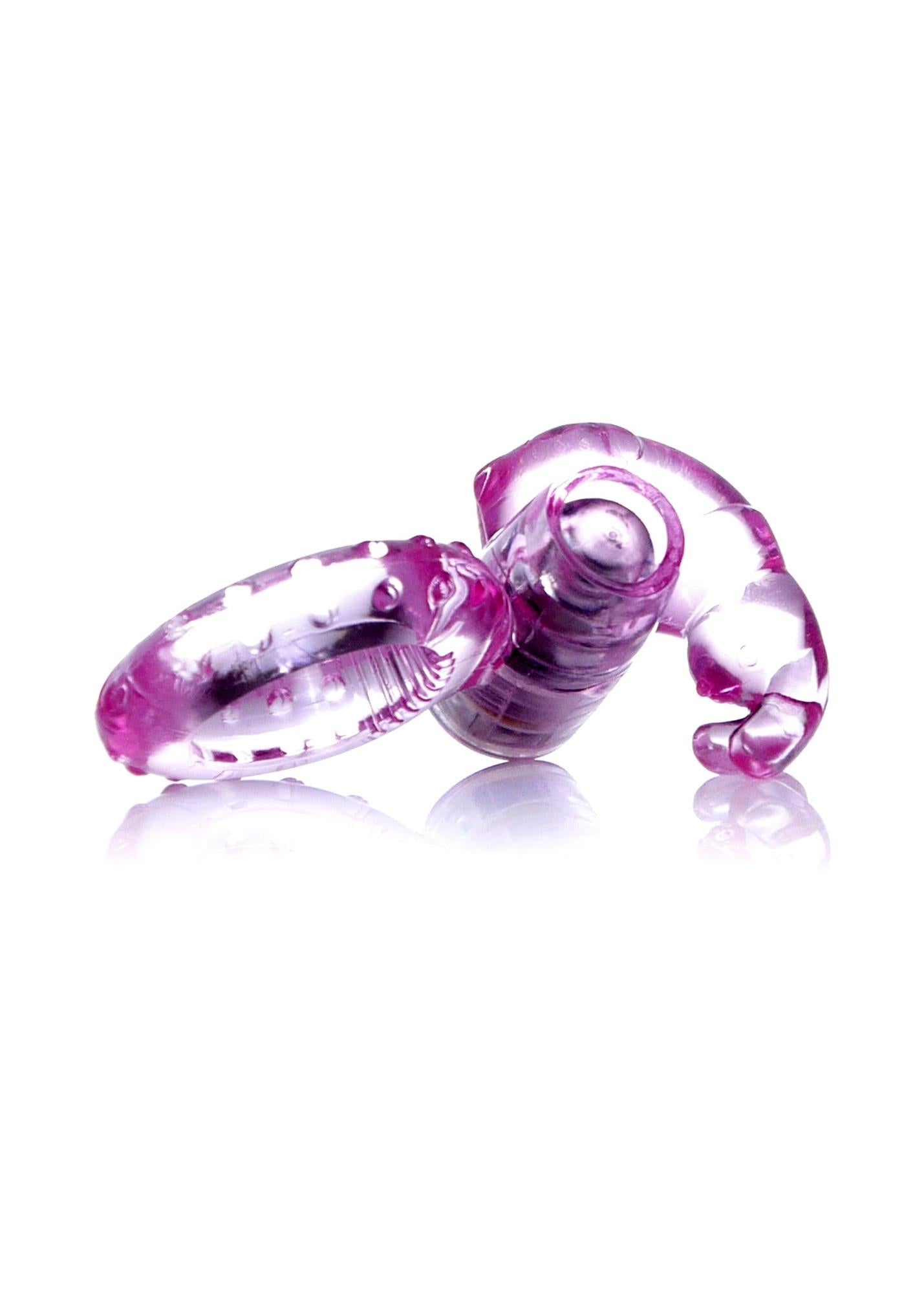Inel vibrant Rabbit EasyLove roz