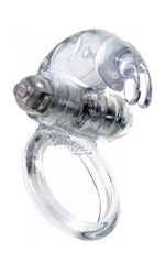 Inel vibrant Rabbit EasyLove, transparent