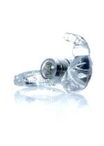 Inel vibrant Rabbit EasyLove, transparent