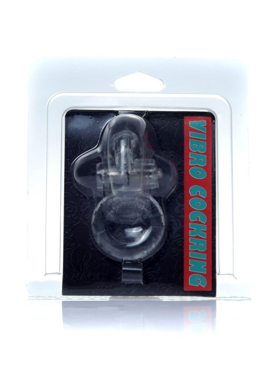 Inel vibrant Rabbit EasyLove, transparent