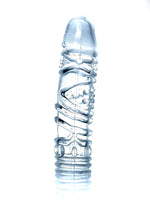 Manșon flexibil pentru penis cu puncte EasyLove 14,5 cm