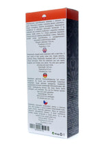 Extensie vibratoare realistă cu stimulator EasyLove 18,5 cm
