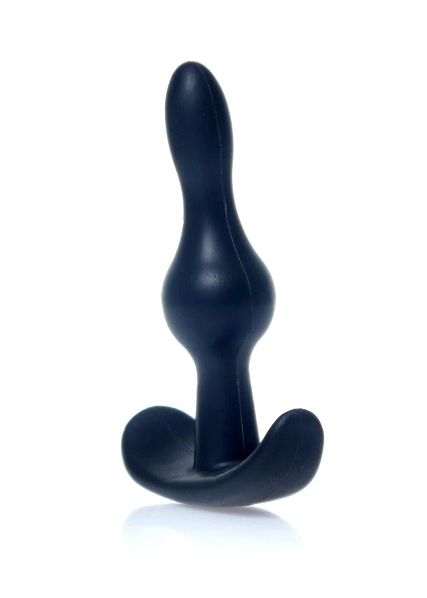 Dop anal ondulat EasyLove din TPE moale, 9 cm