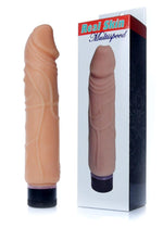 Vibrator realist din piele cibernetică EasyLove, culoarea pielii, 22 cm