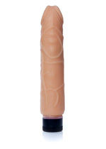 Vibrator realist din piele cibernetică EasyLove, culoarea pielii, 22 cm
