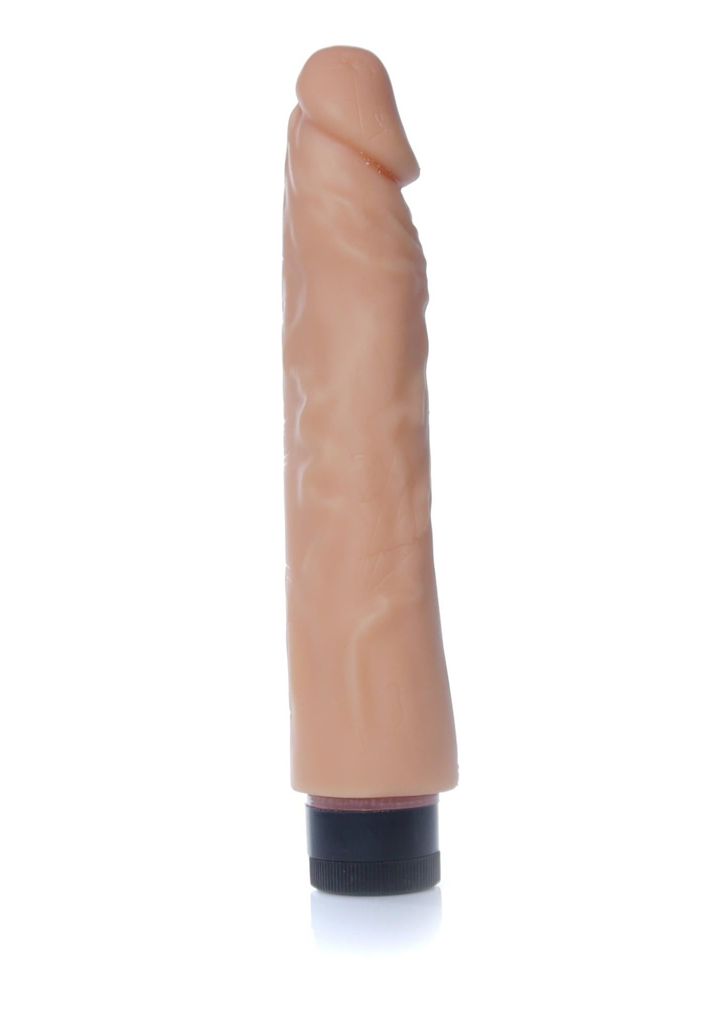 Vibrator realist Real Skin EasyLove culoarea pielii 23 cm