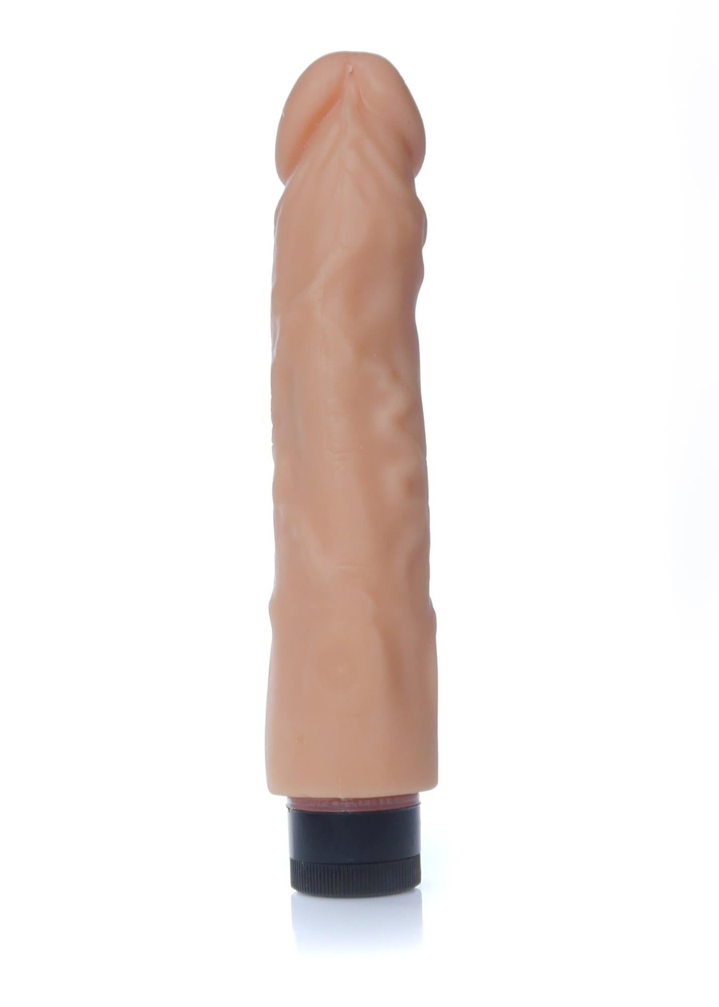 Vibrator realist Real Skin EasyLove culoarea pielii 23 cm