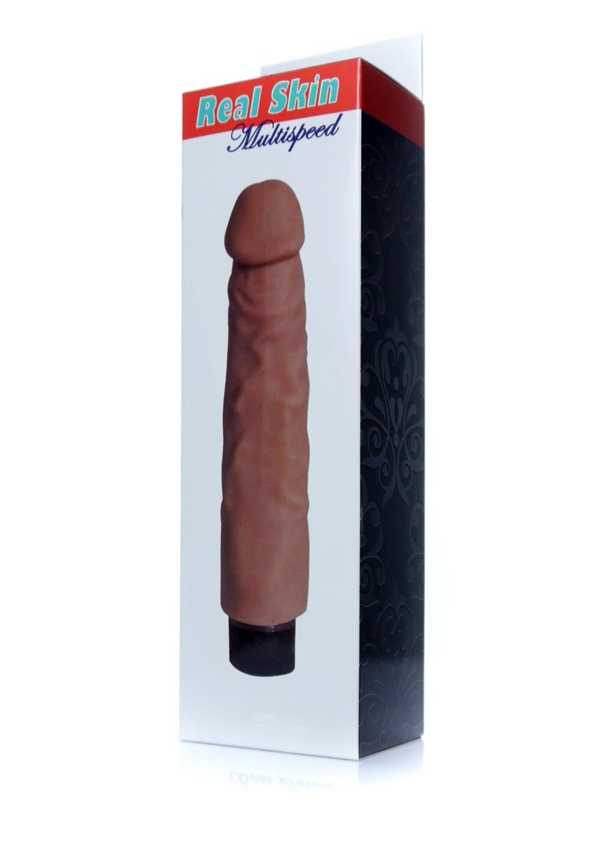 Vibrator realist Real Skin EasyLove culoarea pielii 23 cm