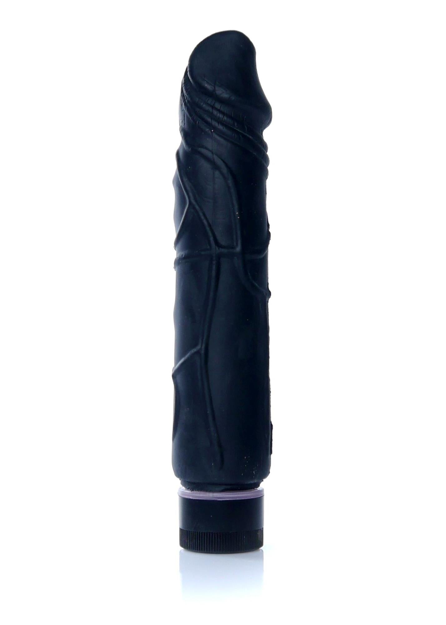 Vibrator realist Cyber ​​​​Skin EasyLove negru 22 cm