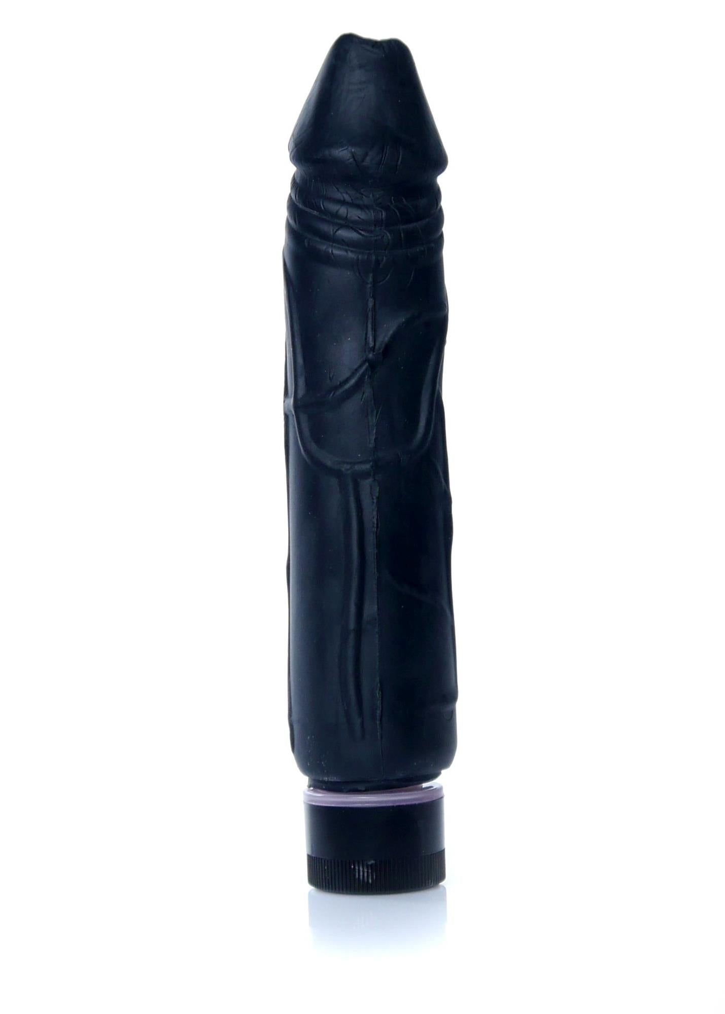 Vibrator realist Cyber ​​​​Skin EasyLove negru 22 cm