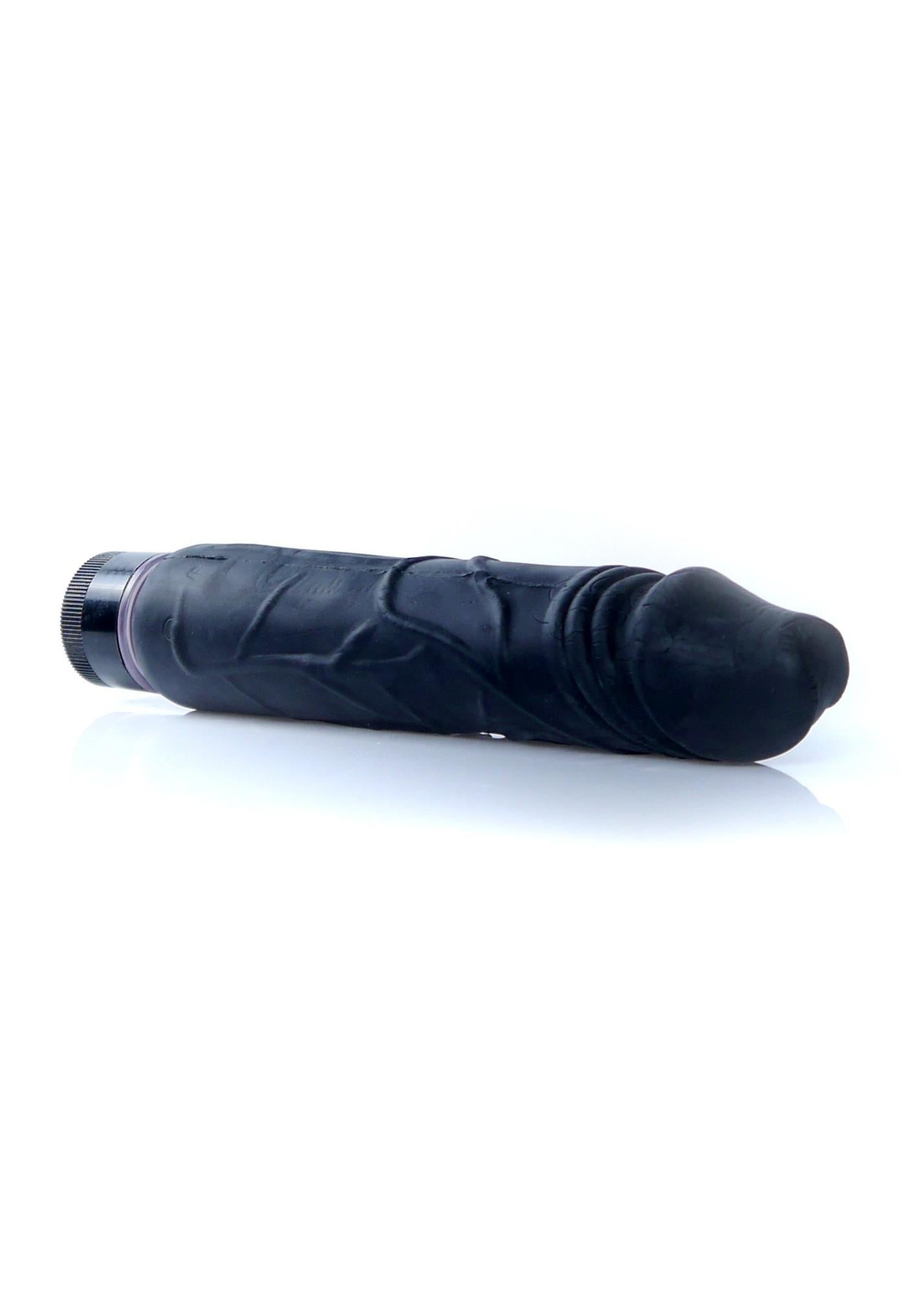 Vibrator realist Cyber ​​​​Skin EasyLove negru 22 cm