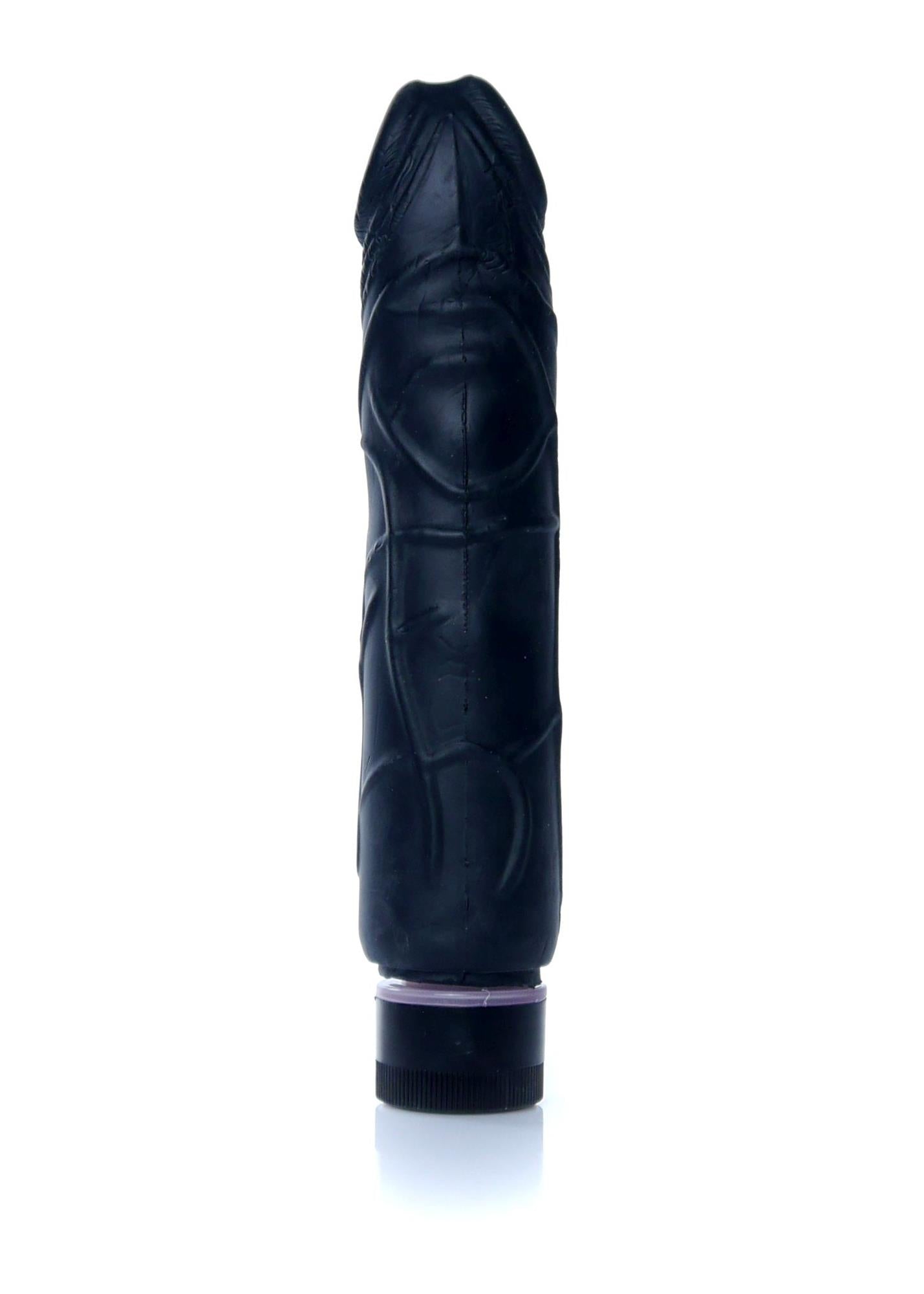 Vibrator realist Cyber ​​​​Skin EasyLove negru 22 cm
