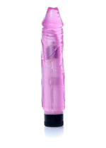 Vibrator cu gel realist EasyLove roz, reglabil, 22 cm