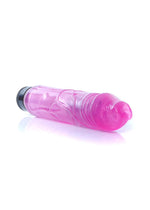 Vibrator cu gel realist EasyLove roz, reglabil, 22 cm