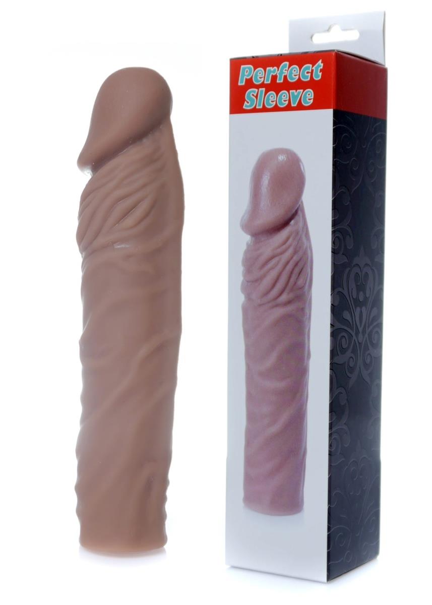 Extensor de penis Perfect Sleeve EasyLove Mulatka 19 cm