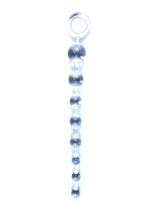 Perle anale EasyLove cu gel transparent 10 bile 29 cm