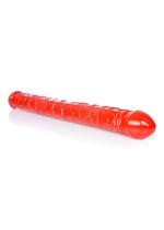 Dildo dublu flexibil EasyLove Roșu 33,5 cm