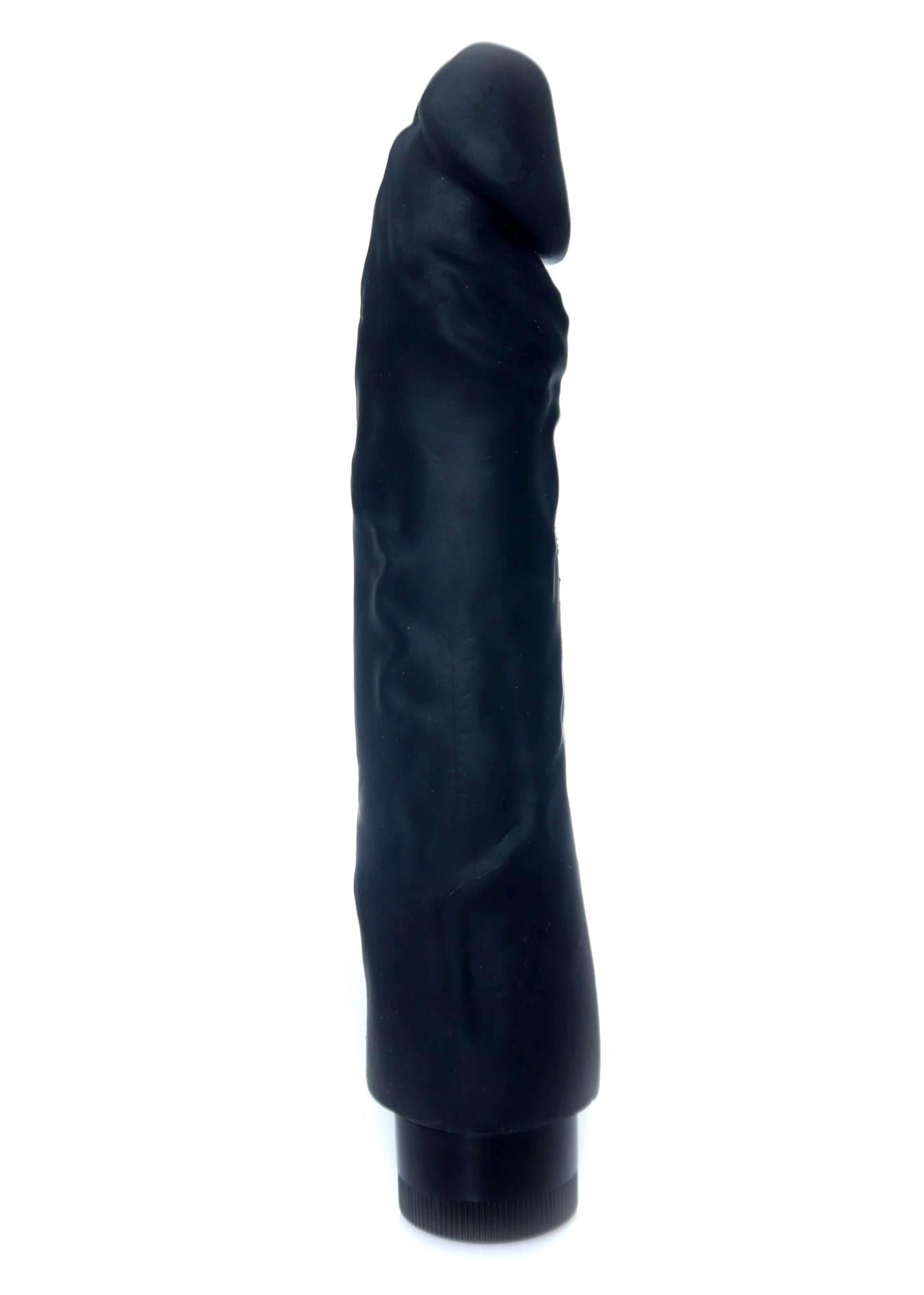Vibrator realist Real Skin EasyLove negru 22,5 cm