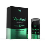 Gel stimulant cu aromă de cânepă Vibration Ganjah Intt 15 ml