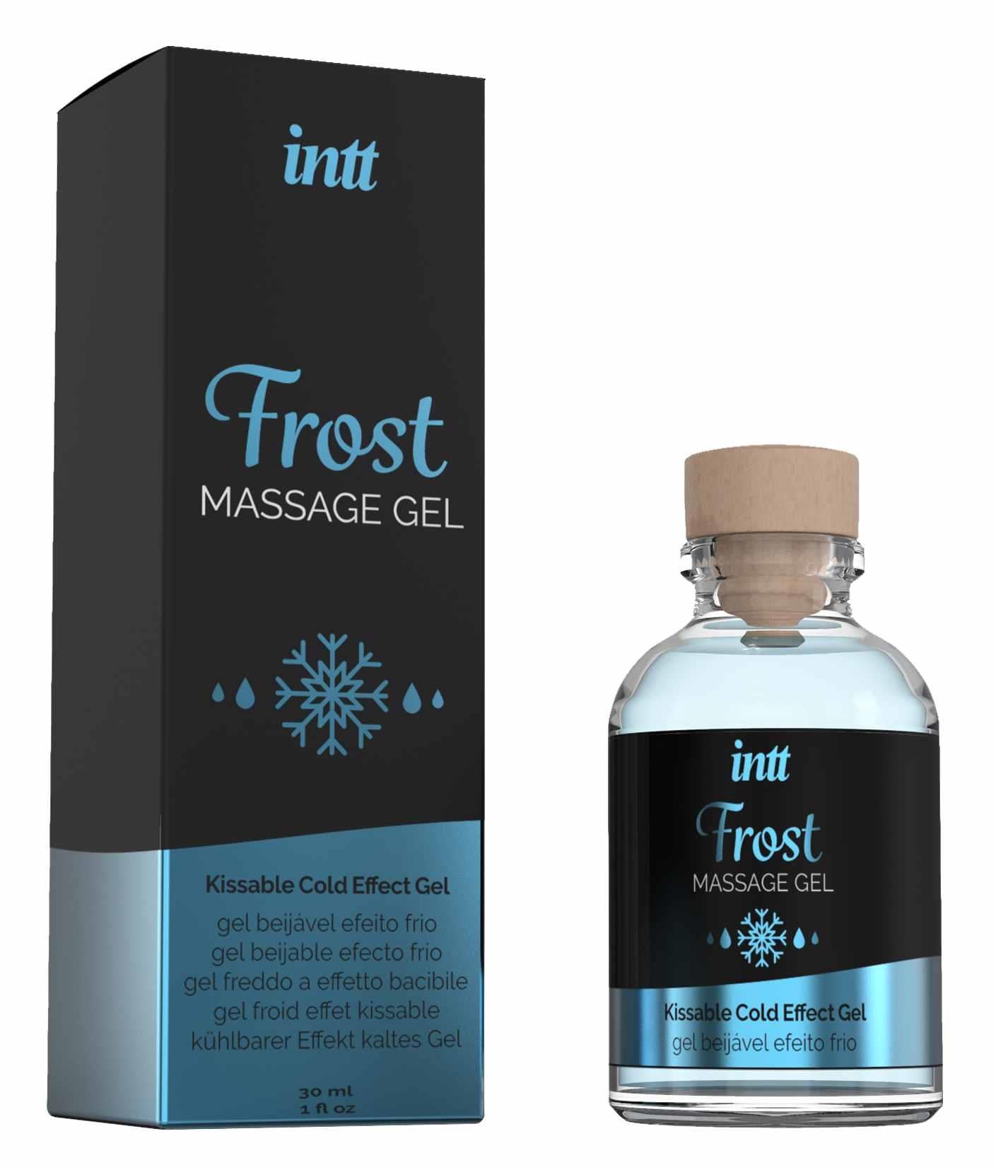 Intt Frost Gel de masaj răcoritor cu mentă 30ml