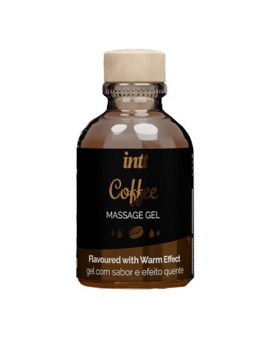 Gel de masaj cu cafea caldă Intt