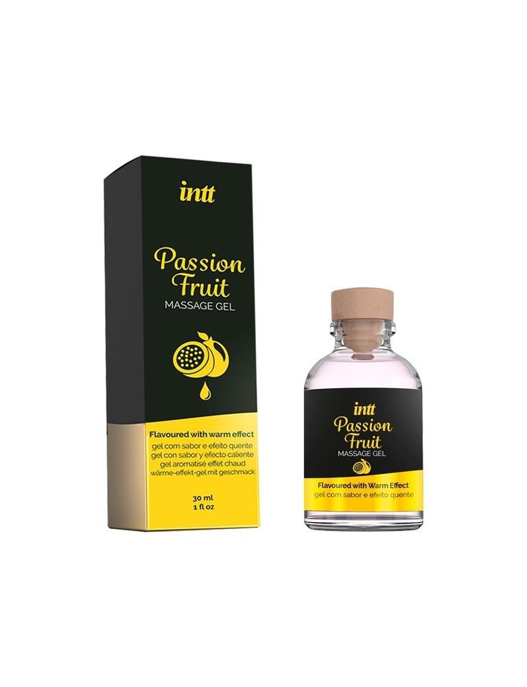 Gel de masaj Intt cu aromă de fructul pasiunii 30 ml
