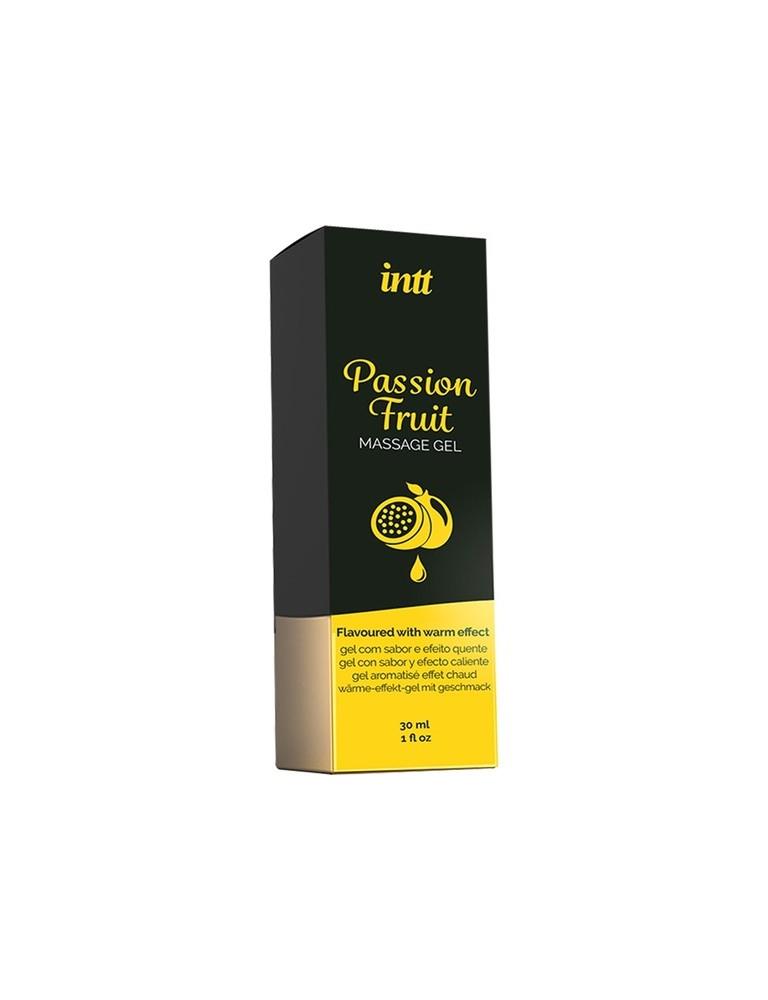 Gel de masaj Intt cu aromă de fructul pasiunii 30 ml