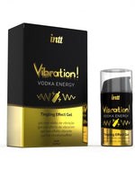 Gel vibrant cu aromă de vodcă Intt 15 ml