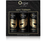 Set de uleiuri de masaj mini Sexy Therapy Orgie 3x30ml