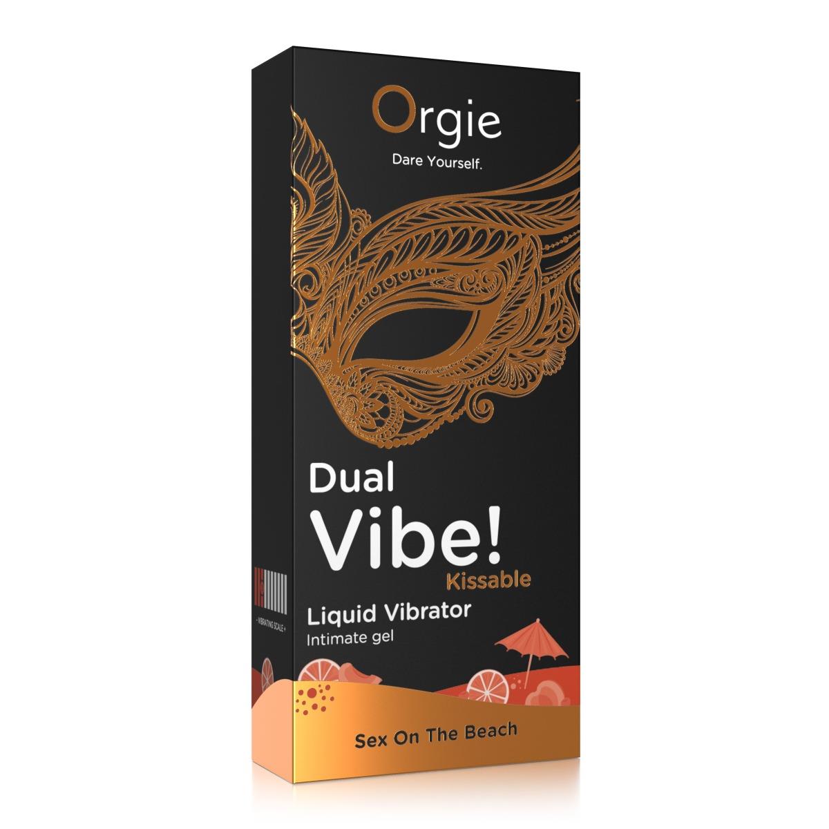 Gel vibrant Orgie Sex On The Beach Sărutător 15 ml