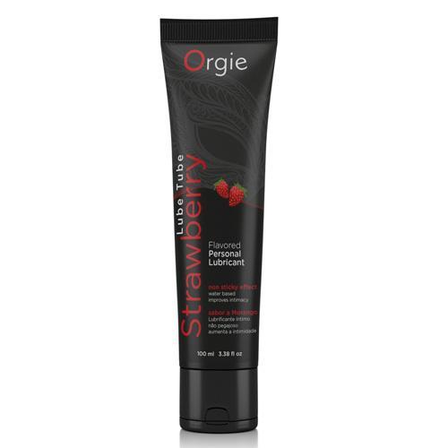Gel intim Orgie cu aromă de căpșuni