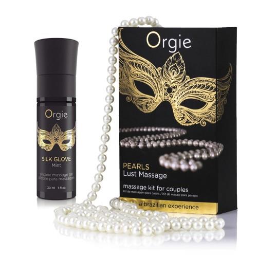 Gel de silicon pentru masaj cu perle Orgie 30 ml
