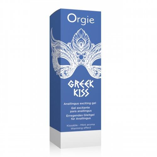 Gel anal încălzitor cu mentă Greek Kiss Orgie 50 ml