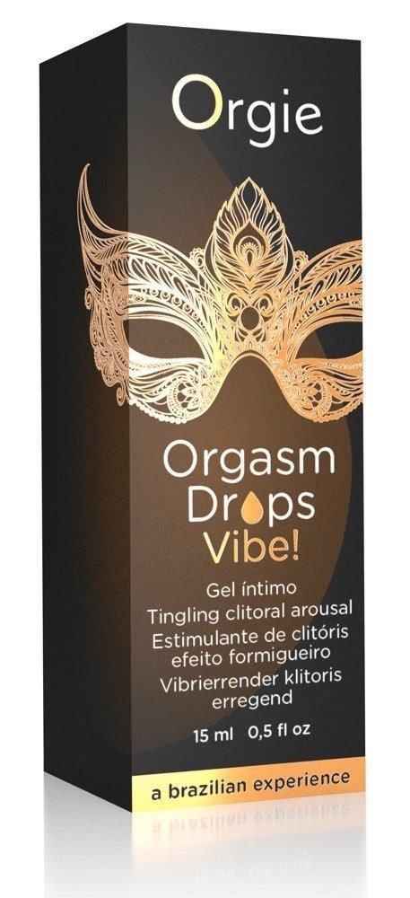 Picături Orgasm Orgie Vibe picături stimulatoare piersică 15ml
