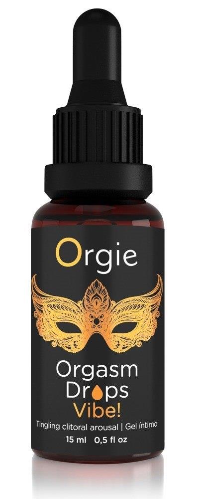 Picături Orgasm Orgie Vibe picături stimulatoare piersică 15ml