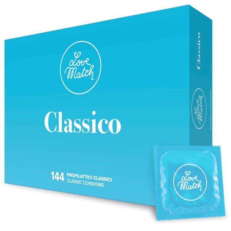 Prezervative clasice Love Match Classico 144 buc.
