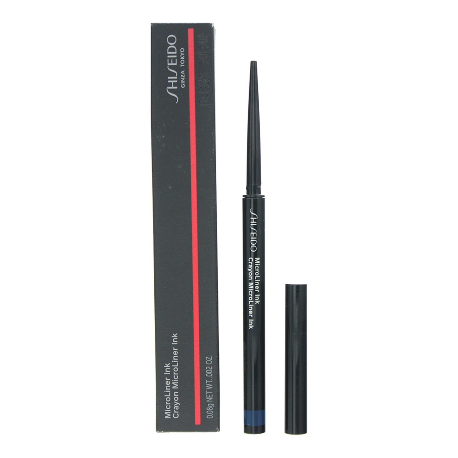 Shiseido, Microliner Ink, Pencil, Matte, Liquid Eyeliner, 04, Navy, 0.08 g