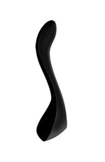 Vibrator Satisfyer Endless Joy pentru cupluri, silicon negru, USB, 13 cm