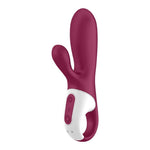 Vibrator încălzit Satisfyer Hot Bunny cu aspect de iepuraș