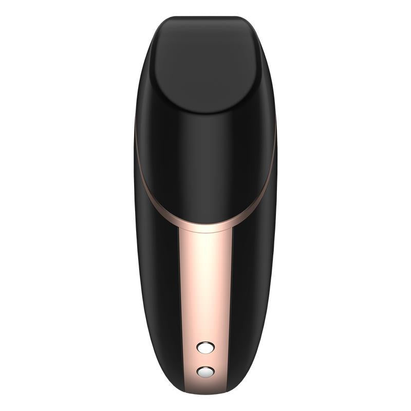 Vibrator Satisfyer Love Triangle controlat prin aplicație, negru