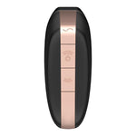 Vibrator Satisfyer Love Triangle controlat prin aplicație, negru