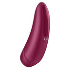 Stimulator clitoridian Satisfyer Curvy 1+ Airwave, roz/roșu