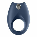 Inel vibrant Satisfyer Royal One Blue cu stimulare clitorală