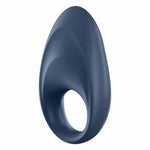 Inel vibrant Satisfyer Mighty One Blue cu aplicație