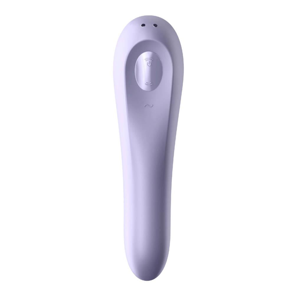 Vibrator Satisfyer Dual Pleasure Purple cu aplicație USB